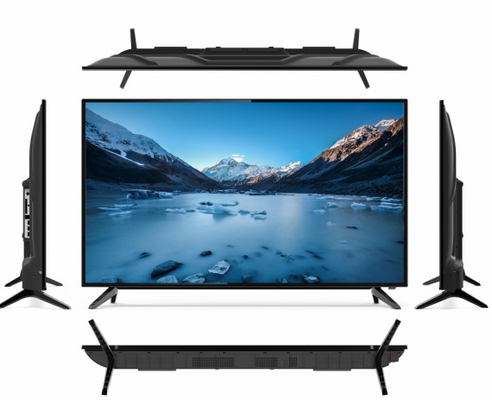 Стандартный Bezel 65 дюймовый смарт-телевизор с закаленным стеклом Android 4K TV FHD разрешение