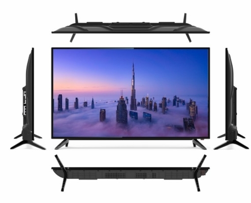 Степленое стекло 50 дюймов Smart TV 4K безрамочная оборона с светодиодным экраном